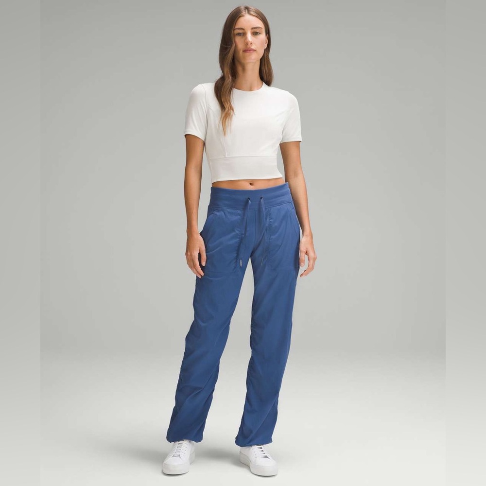 Lululemon Dance Studio Pants size 10 utility blue